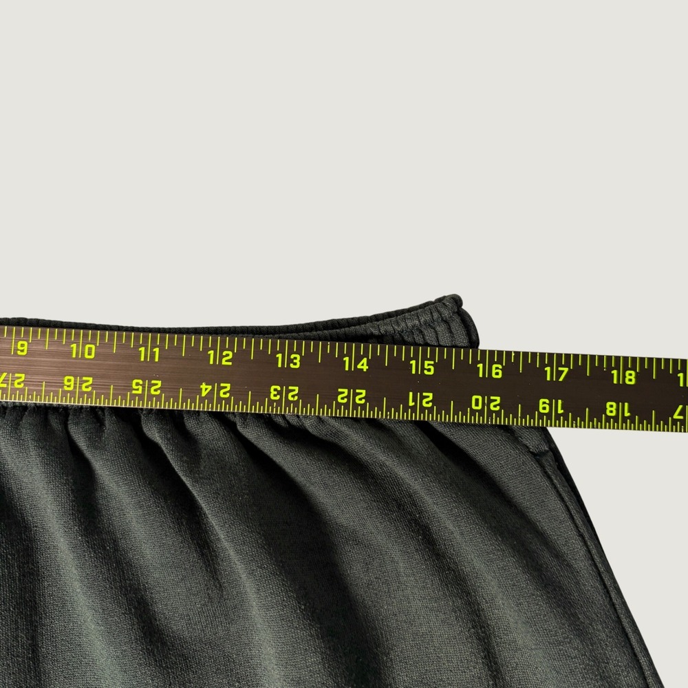 Nike Script Logo Sweatpants Mens Forest Green Elastic Waist Cuffed Joggers 32x27 - Picture 6 of 6